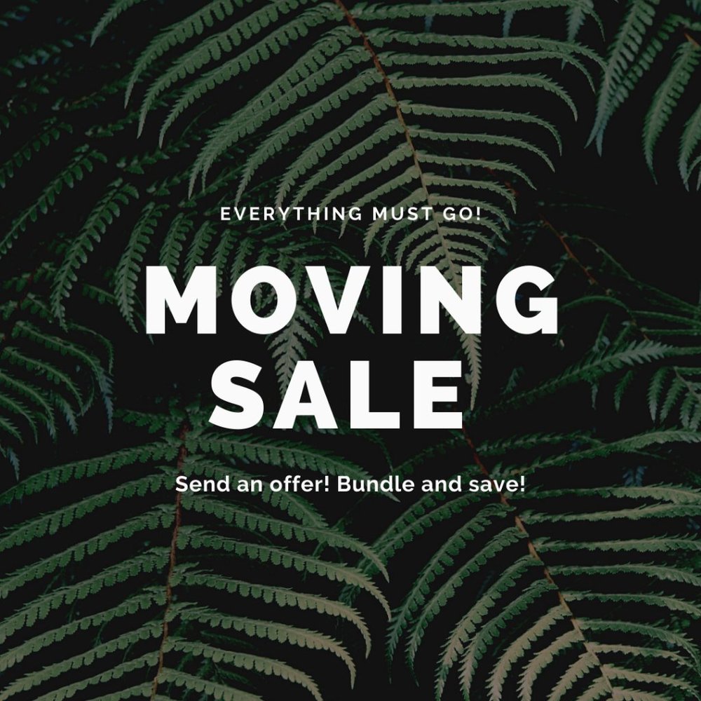 MOVING SALE! Slashed prices!